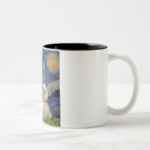 Starry Night - 2 Shih Tzus (A+Y) Mugs