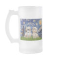 Starry Night - 2 Sihih Tzus (P+Y) mugs
