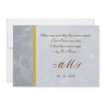 Starry Night 2 Wedding Invitation
