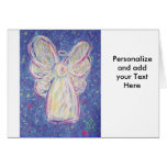 Starry Night Angel Card
