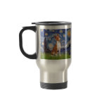 Starry Night - Basenji mugs