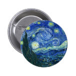 Starry Night Button