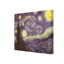 Starry Night by Vincent van Gogh Stretched Canvas Prints