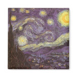 Starry Night by Vincent van Gogh magnets