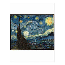 Starry Night by Vincent Van Gogh Postcard