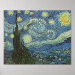 Starry Night by Vincent Van Gogh Posters