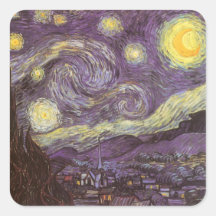 Starry Night by Vincent van Gogh Stickers