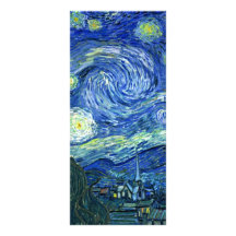 Starry Night Custom Rack Cards