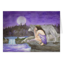starry night Greeting Card
