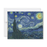 Starry Night invitations