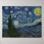 Starry Night Large Canvas Vincent Van Gogh posters