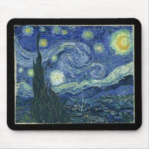 Starry Night Mouse Mats