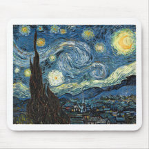 Starry Night Mouse Pad