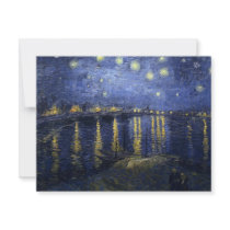 Starry Night Over the Rhone Invite