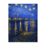 Starry Night Over The Rhone postcards