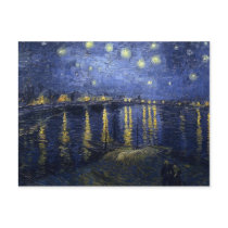 Starry Night Over the Rhone - Van Gogh (1888) Post Card