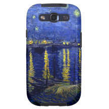 Starry Night Rhone by Van Gogh Samsung Galaxy S3 Case