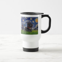 Starry Night - Scottish Terrier 6 mugs