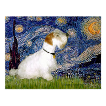 Starry Night - Sealyham Terrier (L) Post Cards
