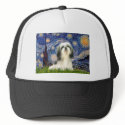 Starry Night - Shih Tzu #3 hats