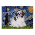 Starry Night - Shih Tzu (A-1) cards