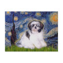 Starry Night - Shih Tzu (A-1) postcards