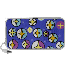 Starry Night Sky Orbs Mp3 Speaker