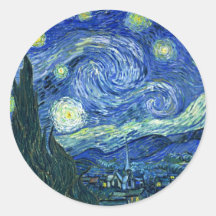 Starry Night Sticker