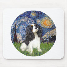Starry Night - Tri Cavalier #5 Mouse Pad