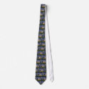 Starry Night - two Basenji's ties