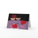 Starry Night Valentine cards