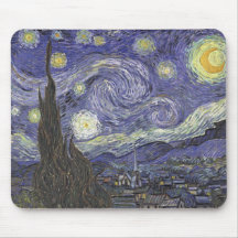 Starry Night - Van Gogh Mouse Mats