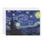 Starry Night, Vincent van Gogh Announcement