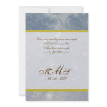Starry Night Wedding Invitation