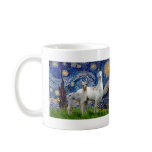 Starry Night with Two Llamas mugs