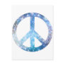 Starry Peace Sign Postcards