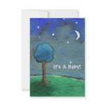Starry Starry Night It's A Baby! From Original Art invitations