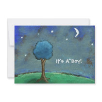 Starry Starry Night It's A Boy! From Original Art