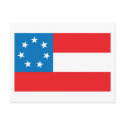Stars and Bars Flag Postcard