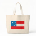 Stars and Bars Flag Tote Bag