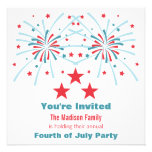 Stars and Fireworks Invite
