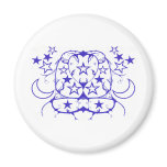 Stars And Moon Tribal magnets