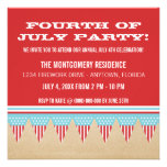 Stars and Stripes Banner July 4th Invite