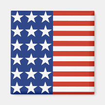 Stars And Stripes Flag Magnet