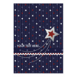 Stars and Stripes Gift Tag business cards