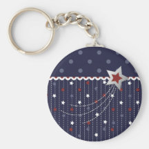 Stars and Stripes Keychain