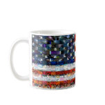Stars and Stripes Montage mugs