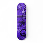 stars and swirls skateboard decks
