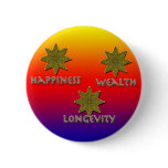 stars Chinese New Year buttons