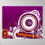 Stars & Circles (Large) posters